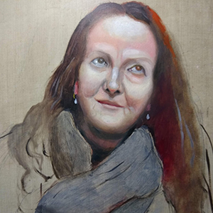 Portrait of Maria (underpainting)