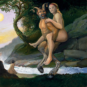 Faun and Nymph