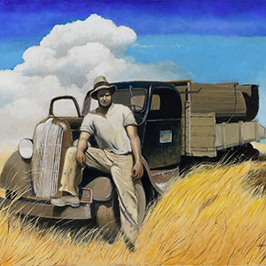 Posthumous Portrait of Marc Marcusson 1939